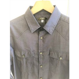 Costume National-C'N'C COSTUME NATIONAL MEN'S NEW SHIRT-Dark blue