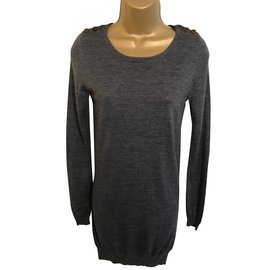 Massimo Dutti Kleid Grau