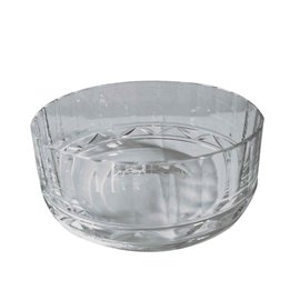 Hermès crystal cut glass bowl Multiple colors