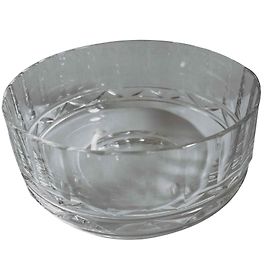 Hermès crystal cut glass bowl Multiple colors