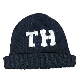 Gorro Tommy Hilfiger de algodão azul marinho Azul marinho