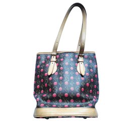 Louis Vuitton-Bucket cherry blossoms-Marron