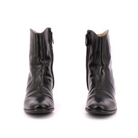 Hermès-Ankle Boots / Low Boots-Black