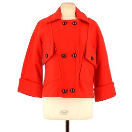 Comptoir Des Cotonniers Coat Red
