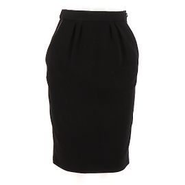 Yves Saint Laurent Skirt Black