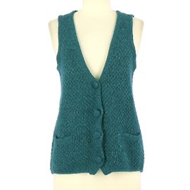Gerard Darel Gilet Bleu Marine