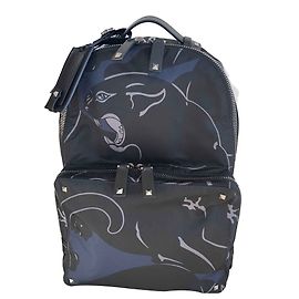 Valentino Garavani Sac à dos Bleu Marine