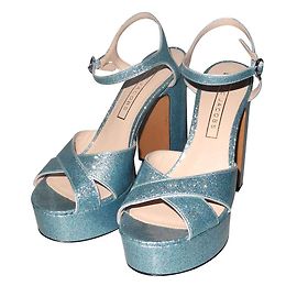 Marc Jacobs sandali Blu chiaro
