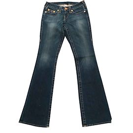 Jean bootcut True Religion Bobby bleu Bleu