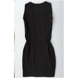 Balenciaga-BALENCIAGA BLACK DRESS-Noir