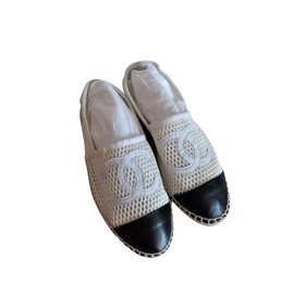 Chanel Espadrilles White