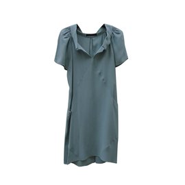 Balenciaga-Dresses-Light green