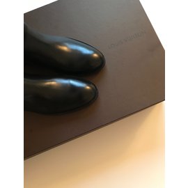 Louis Vuitton-Stivali del patrimonio-Nero
