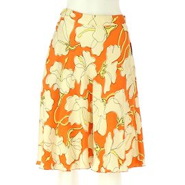 Moschino Cheap And Chic Falda elegante Naranja