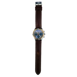 Breitling-Chrono Sextant Breitling Watch-Dark brown