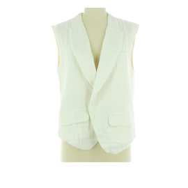Bel Air Veste / Blazer Blanc