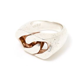 Hermès GOURMETTE T53 argento Argento