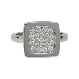 Anel Dinh Van, "Impressão", OURO BRANCO E DIAMANTE. Outro