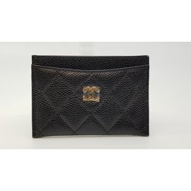 Chanel-Card case-Black