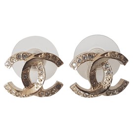 Chanel-New Chanel earrings-Golden