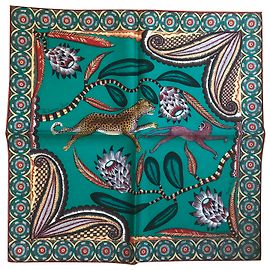 Hermès Gavroche Hermés Savana Dance Verde