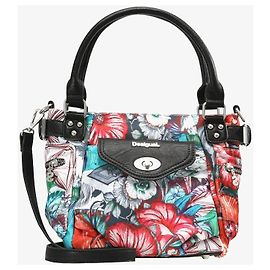 Nuova borsa desigual con etichetta Multicolore