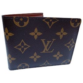 Louis Vuitton Carteira monograma clássico. Presente chique e útil Marrom