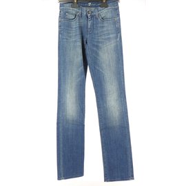 7 For All Mankind-Jeans-Blau