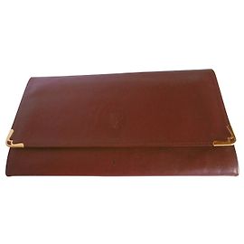 Cartier  Must de Cartier  Leather  Clutch Other