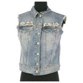 Guess Weste Blau