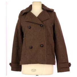 Sessun Coat Brown