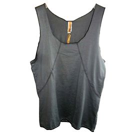 CAMISETA STRETCH TANK DE JOHN GALLIANO NUEVO Gris antracita