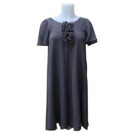 Fendi-Robes-Gris