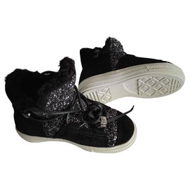 Anniel-anniel boots small 26-Black