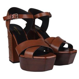 Saint Laurent-Sandals-Light brown