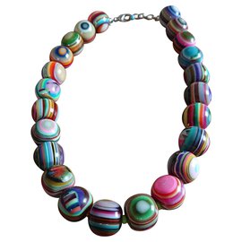 Autre Marque Collier Sobral Multicolore