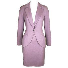 Dior Terno de saia Lavanda