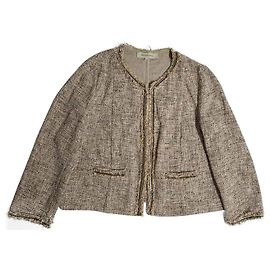Blazer Gerard Darel Algodón Viscosa Talla 46 XL Multicolor