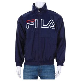Autre Marque Fila Track Jacket Blue Polyamide M Blue