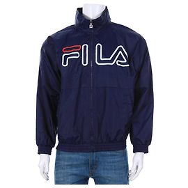 Autre Marque Fila Trainingsjacke Blau Polyamid M Blau