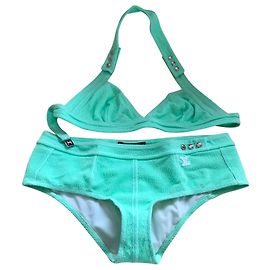 Maillot de bain Louis Vuitton vert clair coton éponge Vert clair