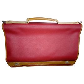 Sac cabas Lancel rouge synthétique Rouge
