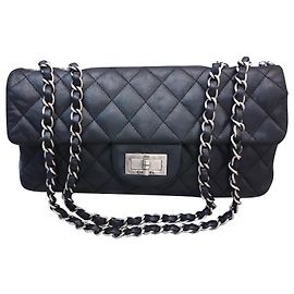 Sac chanel Reissue de Chanel 2.55 Noir Métallisé