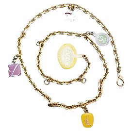 Loewe Cinturón chapado en oro de edición limitada. Multicolor Dorado