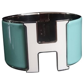 Hermès Braccialetto clic '' H '' XL Blu chiaro