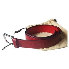 Louis Vuitton-Belts-Red