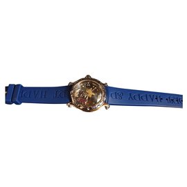 Relógio Chopard em aço azul Azul