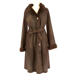Gerard Darel Manteau Marron