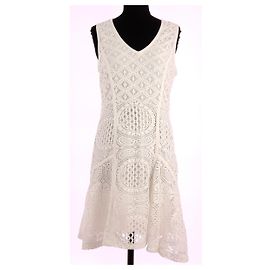 Desigual Vestido Blanco