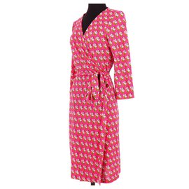 Diane Von Furstenberg-Dress-Pink